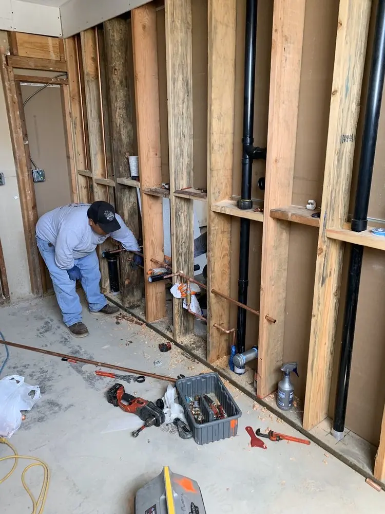 Commercial rough-in plumbing for Gas Line Repair in Desert Ridge